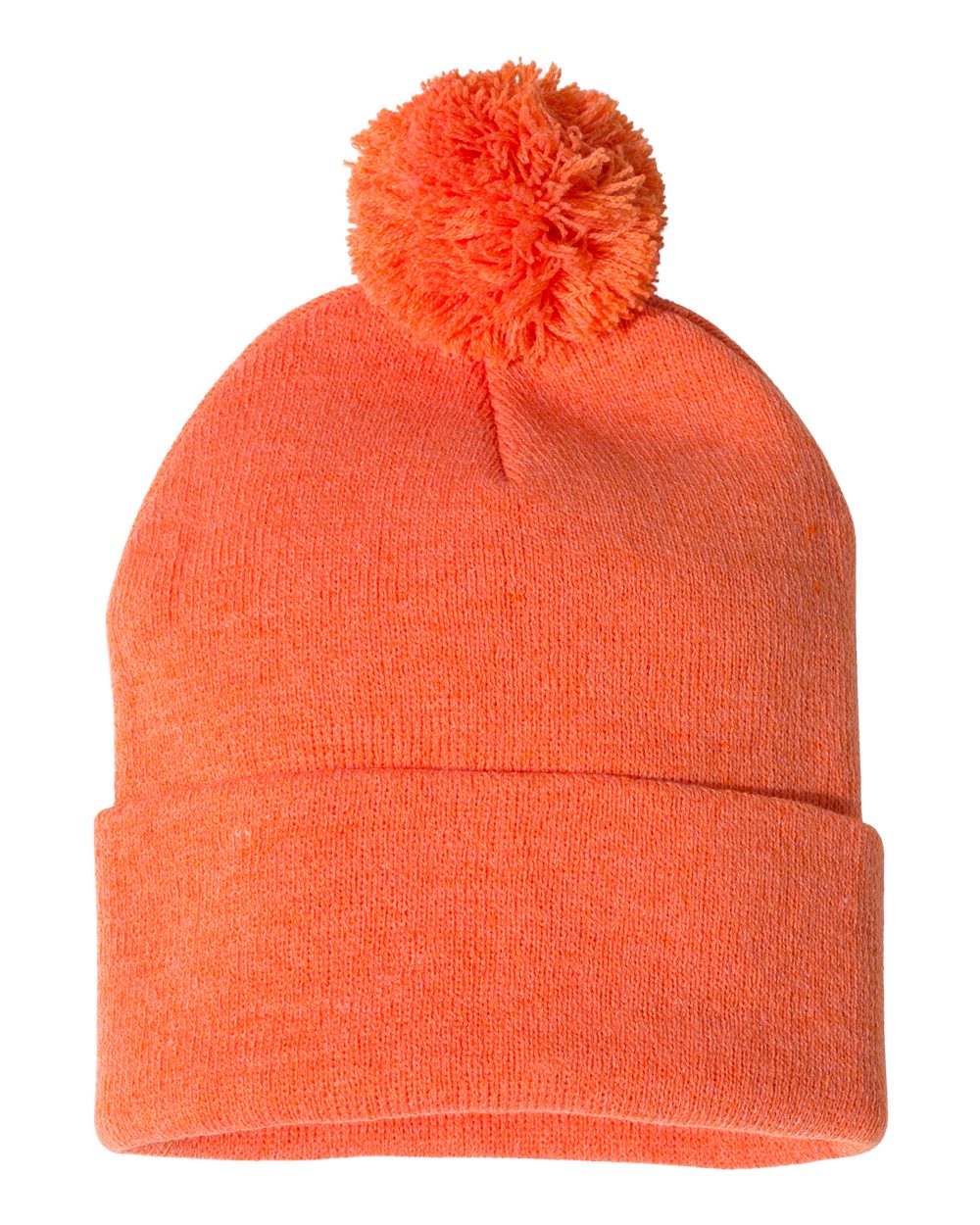 Embroidered Pom Pom Beanie